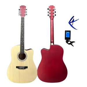 中国最佳品牌艾尔西工厂价格手工41英寸原声吉他出售