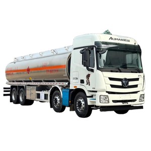 Camion-citerne diesel FOTON Auman GTL 8x4 30000L pour le transport de produits inflammables et dangereux avec pompe pour grandes stations-service - Product Image 1