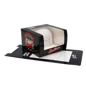 Tendance chaude personnalisé personnalisé boucle chapeau affichage boîte d'emballage Hip Hop casquettes de sport papa chapeau cadeau boîte de papier emballage avec fenêtre - Product Image 5