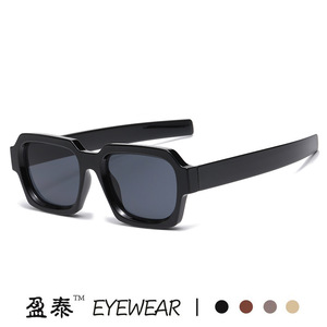 Eyewear <b>Square</b> Frame <b>Sunglasses</b> UV400 PC Unisex Street Style - Product Image 3