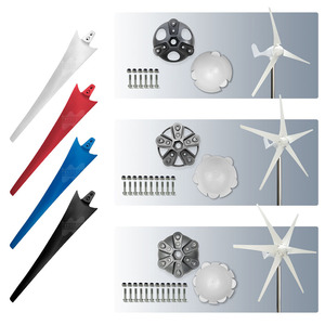 Eje de Rueda Universal para Turbinas Eólicas |   Kit de Accesorios para Generador de 3/5/6 Aspas con Cubo y Tapa W749 - Product Image 2