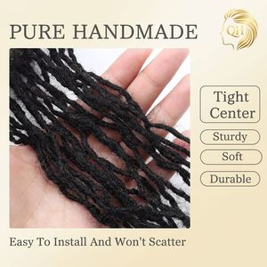 Extensiones de Cabello Humano Virgen Brasileño 100% Extra Finas de 0.1cm, 10 Pulgadas, para Sisterlocks e Interlocs, Compatible con Dropshipping, Bolsas con Logotipo Personalizado, Proveedor - Product Image 3