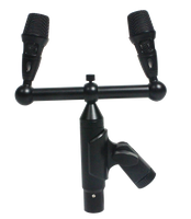 Microphone à capsule double à suspension
