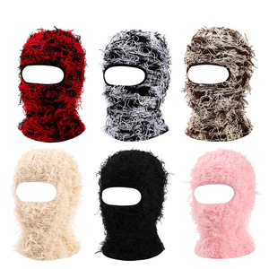 Cache-cou intégral en tricot à un trou, camouflage gazonné, imprimé numérique, <span class=keywords><strong>masque</strong></span> de ski courant, sports de plein air - Product Image 2