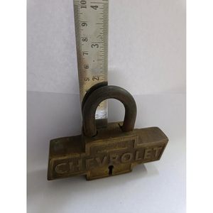 PARIJAT HANDICRAFT Heavy-Duty Vintage-<b>Lock</b>-1108 Functional Brass Garden Keypad with Two <b>Keys</b> Portable and Beautiful <b>Lock</b> - Product Image 5