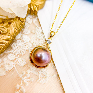 Colgante de Plata S925, Soporte Vacío para DIY, Accesorios para Cuentas Redondas Planas de 11-12 mm, Colgante para Collar, 30544 - Product Image 2