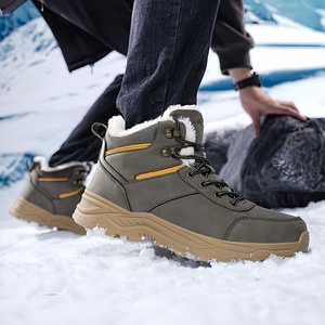 <span class=keywords><strong>Botas</strong></span> de Invierno <span class=keywords><strong>para</strong></span> Senderismo, Populares Zapatos de Invierno <span class=keywords><strong>para</strong></span> Exteriores, Engrosadas, Resistentes al Desgaste, Antideslizantes, <span class=keywords><strong>Botas</strong></span> de Nieve Cálidas de Caña Alta <span class=keywords><strong>para</strong></span> <span class=keywords><strong>Hombre</strong></span> - Product Image 5