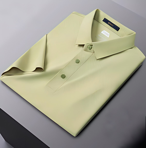 Nouveau Polo Homme Tendance 2026 – Simple, Décontracté, en Coton Pur, Respirant, Anti-boulochage, Polyvalent - Product Image 1