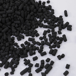 Charbon actif colonnaire à base de charbon du Jiangsu pour filtration d'air en cabine de peinture, 10 % d'humidité, matériau anthracite, aspect noir - Product Image 2