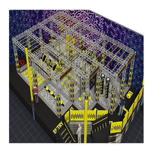 Projets d'équipement <span class=keywords><strong>de</strong></span> parcours d'obstacles <span class=keywords><strong>Ninja</strong></span> Warrior pour les enfants Aire <span class=keywords><strong>de</strong></span> <span class=keywords><strong>jeux</strong></span> intérieure commerciale American Adventure - Product Image 2