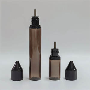 Wholesale Amber <b>Empty</b> 10 20 30 50 Ml Pet Squeeze Dropper <b>Bottle</b> with Child Proof Cap <b>Plastic</b> Flower Oil <b>Bottle</b> - Product Image 2