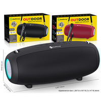 1 Microphone sans fil KTV portable NR6018M 14W avec LED RGB, amplificateur de musique HIFI, enceinte en tissu, Bluetooth, étanche aux éclaboussures pour la maison