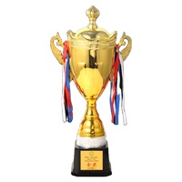 60cm Large Europe Crown Top Cap Trophy Award Fabricant Logo personnalisé et Design Swimming Racing Sport Trophy Awards