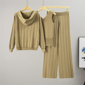 A-L-O Set Maglione <span class=keywords><strong>Donna</strong></span> Primavera Autunno in Nylon/Cotone Lavorato a <span class=keywords><strong>Maglia</strong></span> con Ricamo Antirughe alla Moda - Product Image 6