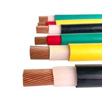 Câble électrique industriel BVV 12V à isolation PVC, âme en cuivre simple, sections de 0,75 mm, 1 mm, 1,5 mm, 2,5 mm, 4 mm, 6 mm, 10 mm, 16 mm, 25 mm, 35 mm, 50 mm