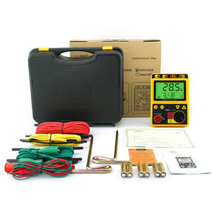 טסטר התנגדות כדור הארץ ar4105a + עם 2 אוהם כדי 200 אוהם דיגיטלי 9v - Product Image 1