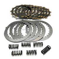 Kits de plaque de disque de friction d'embrayage plaque en acier avec ressorts pour pièces de quad ATV UTV YFZ 350 YFZ350 BANSHEE 350 350cc