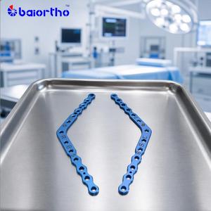 Placca di Bloccaggio per Artrodesi Tarsale ALPS, Impianto Veterinario in Lega di Titanio, Placca Ossea Ortopedica per Chirurgia del Tarsus Canino - Product Image 2