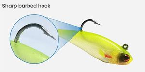 طعم صيد مطاطي جديد تمامًا وواقعي من نوع ستايلو مفصلي 255 مصنوع في الصين - Product Image 5