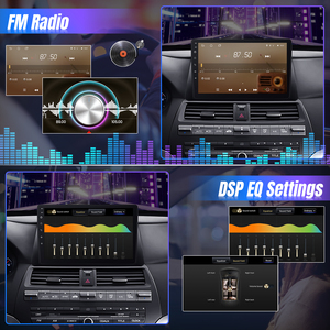 Chất Lượng Tốt 2 + 32G Android Đơn Vị Đứng Đầu Carplay Xe Đài Phát Thanh Với FM <span class=keywords><strong>Transmitter</strong></span> Hệ Thống Âm Thanh Cho Honda Accord 8th 2008-2013 - Product Image 4