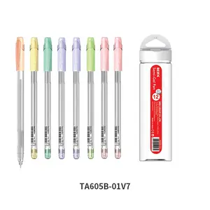 BEIFA TA605B 0.5mm ST Tip Press Type Smooth Writing Uniform Discharge Quick Drying Factory Price Customizable Semi Gel Pen