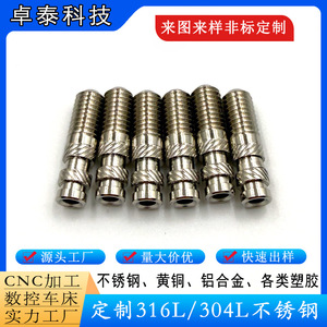 น็อตเกลียวปล่อยแบบกลึงด้วยเครื่อง CNC ขนาดสั่งทำพิเศษ เกลียวเต็มตัว แบบเมตริก ตัวเรือนทรงกลม ชิ้นส่วนความแม่นยำสูง - Product Image 5