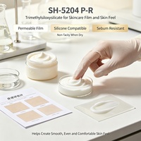 SH-5204P-R Bubuk Trimethylsiloxysilicate, Agen Peningkat SPF untuk Perawatan Kulit, Perawatan Matahari & Formulasi Kosmetik Berwarna