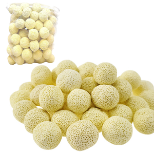 Boules <span class=keywords><strong>de</strong></span> filtre biologique pour <span class=keywords><strong>aquarium</strong></span>, boules <span class=keywords><strong>de</strong></span> filtre jaunes utilisées pour la filtration des aquariums. - Product Image 1