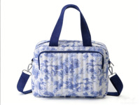 Sac de poussette tendance en coton brodé motif ours, haute qualité, durable, ultra-léger, grande capacité, pour maman