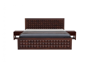 Lit Diamond HQ sans rangement, disponible en taille King et Queen, avec une construction solide, un design élégant et une finition lisse. - Product Image 6