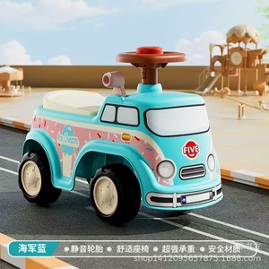 Fire Truck Ride On Toy Car For Kids 1-3 Years Old Unisex PP Material Four Wheels - Product Image 5