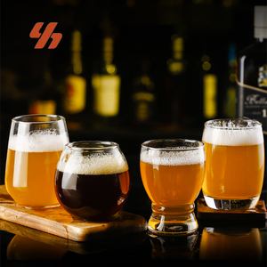 Vaso de Cerveza Artesanal Creativo con Logotipo Personalizado, Jarra de Cerveza de Cristal para <span class=keywords><strong>IPA</strong></span>, Stout, Lager, Servicio de Bebidas en Bares y Restaurantes - Product Image 1