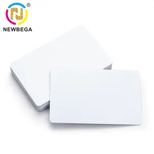 Precio bajo blanco RFID NFC Ntag213 tarjeta Acepta tarjeta de identificación de PVC en blanco personalizada formato tarjeta de visita