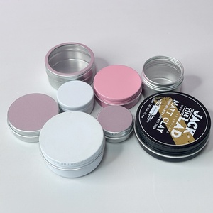 กระปุกอะลูมิเนียมขนาด 10 มล. 15 มล. 25 มล. 30 มล. 50 มล. 60 มล. 80 มล. 100 มล.  บรรจุภัณฑ์ครีมขนาด 50 กรัม กระปุกอะลูมิเนียมแบบแบนขนาด 50 มล. - Product Image 4