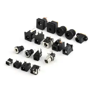 DC-007B Through Hole Dc Power Jack Female Socket 5.5*2.1mm Dc Power Jack Plug