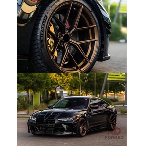 Jantes forgées sur mesure à profil profond de luxe 5x114.3 5x127 5x130 16-24 pouces en alliage forgé pour BMW M1 M2 M3 M4 M5 <span class=keywords><strong>Audi</strong></span> A2 <span class=keywords><strong>A3</strong></span> A4 - Product Image 2