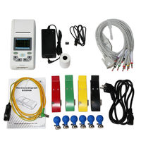 CONTEC ECG90A CE médical tactile EKG 12 plomb ecg machine EKG moniteur électrotélégraphe interprétation monocanal logiciel