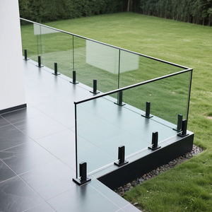 Support de fixation pour verre de piscine et patio, en acier inoxydable, pour balustrade miroir, quincaillerie de garde-corps en verre - Product Image 1