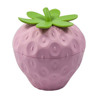 Venta al por Mayor de Accesorios para Fumar: Molinillo de Hierbas de Aleación de Zinc con Forma de Fresa, Diseño de Dibujos Animados, Color Rosa, para Chicas