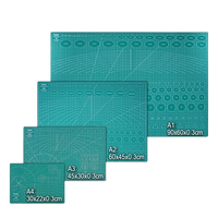 Tapis de découpe rotatif Foska A1 A2 A3 A4 double face en PVC 5 couches pour projets de couture et de découpe de tissus
