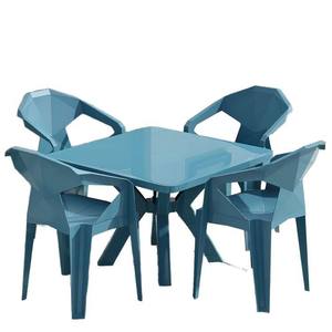 Tavoli e <span class=keywords><strong>Sedie</strong></span> in <span class=keywords><strong>Plastica</strong></span> Rinforzata Blu Scuro, Color Caffè, ecc. Tavoli e <span class=keywords><strong>Sedie</strong></span> in <span class=keywords><strong>Plastica</strong></span> Rinforzata per Cortile - Product Image 6