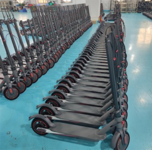 Patinete Eléctrico Plegable Rápido y Económico de Dos Ruedas con Velocidad de 25 km/h, Motor de 350 W, Batería de Litio para Adultos WY-XM Monopattino Elettrico Fold El - Product Image 6