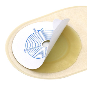 Disposable One-Piece Ostomy <b>Bag</b> Em-12925 For Watery Stools Portable <b>Nursing</b> Use - Product Image 4