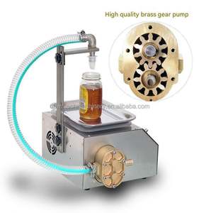 เครื่องบรรจุอัตโนมัติขนาดเล็กสำหรับของเหลวข้นหนืด เช่น น้ำผึ้ง น้ำมันปรุงอาหาร น้ำมันหมู ซอสช็อกโกแลต น้ำเชื่อม น้ำมันเกียร์ - Product Image 6