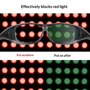 Lunettes <span class=keywords><strong>de</strong></span> conduite <span class=keywords><strong>de</strong></span> nuit à verres jaunes anti-éblouissement UV400, coupe-vent et anti-poussière pour voiture, moto et activités extérieures - Product Image 4