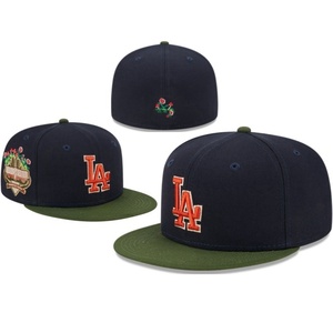 Nouveautés Casquette Era Original 6 panneaux unie brodée style sport vintage basketball à visière plate ajustée snapback - Product Image 2