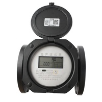 Compteur de débit d'eau numérique à ultrasons DN65 intelligent IP68 certifié OEM ISO en laiton pour montage en ligne