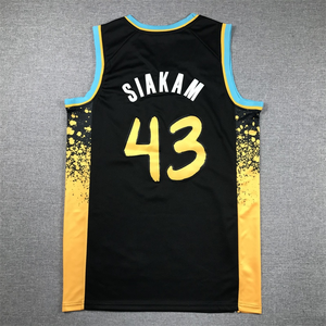 Großhandel Indiana Basketball Trikot 0 #   Haliburton 00 #   Mathurin 43 # Siakam Trikot mit Nähten, amerikanisches Basketballtrikot - Product Image 4