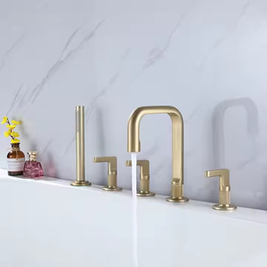 Смеситель Lusa от производителя, смеситель для ванной, с 5 отверстиями - Product Image 5