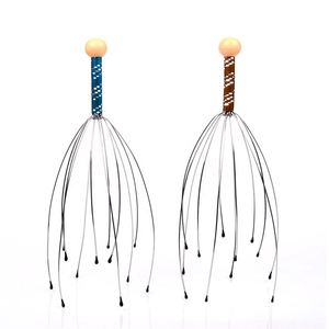 Masajeador de Cabeza Manual con Diseño de Pulpo para Estimulación Capilar y Relajación Corporal, Alivia el Estrés - Product Image 5